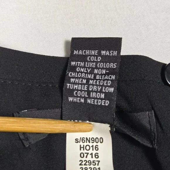 Alfani Navy Tunic with Purple Floral Front Panel - Picture 7 of 9